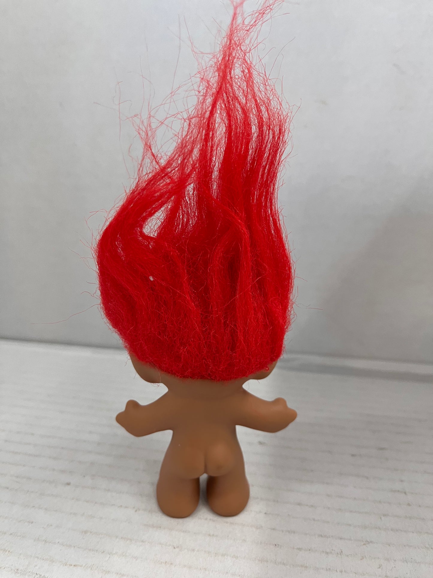 Ace Novelty Treasure Troll Red Hair Red Wishstone Vintage Figure Doll