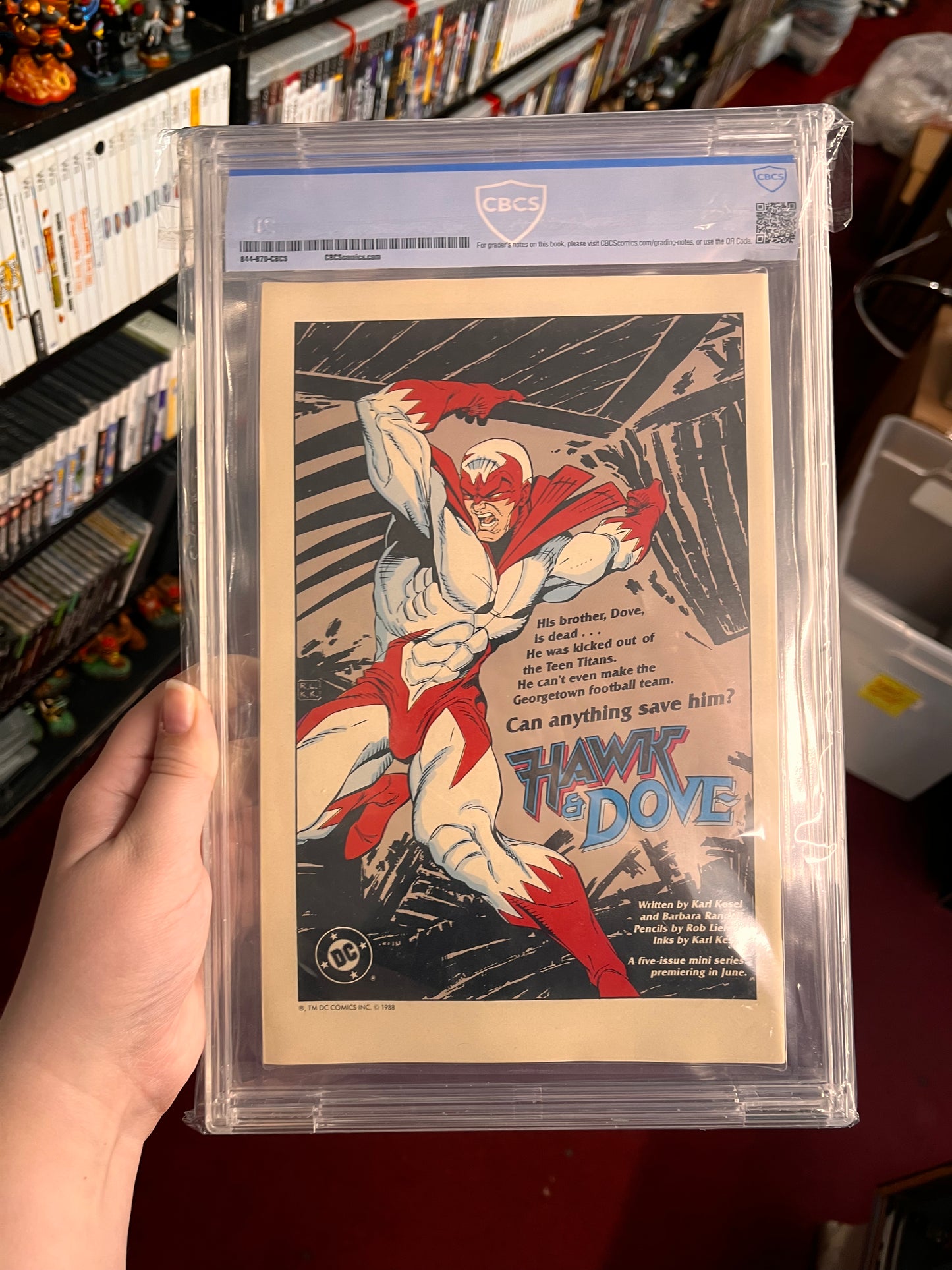 The Question Annual #1 (1988) DC Comics ✨GRADED CBCS 8.5