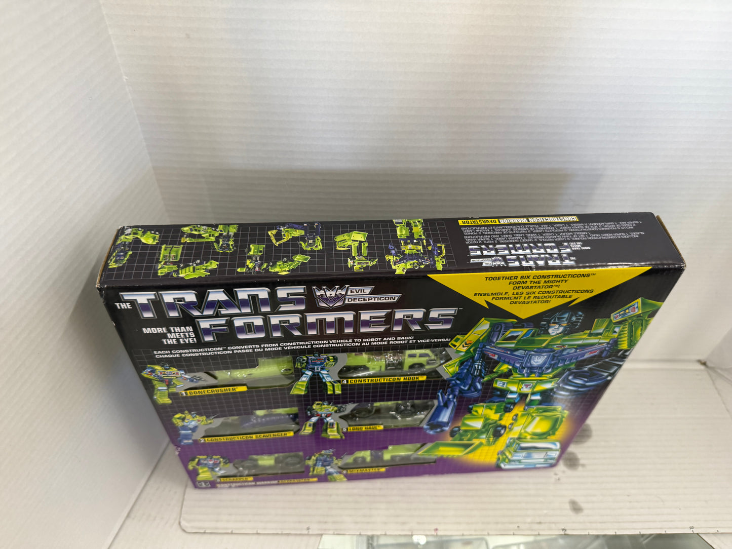 Transformers G1 Constructicon Devastator Walmart Reissue Authentic
