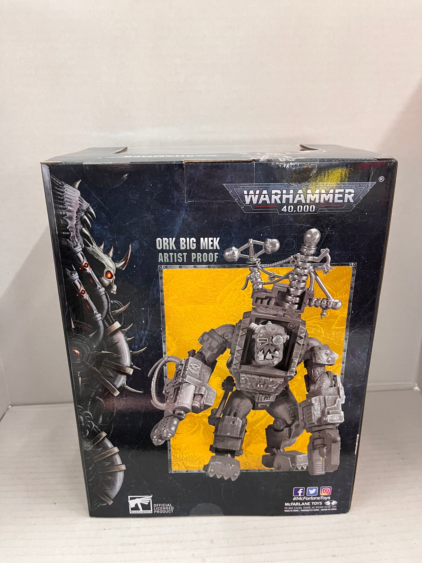Ork Big Mek Artist Proof McFarlane Toys Warhammer 40k
