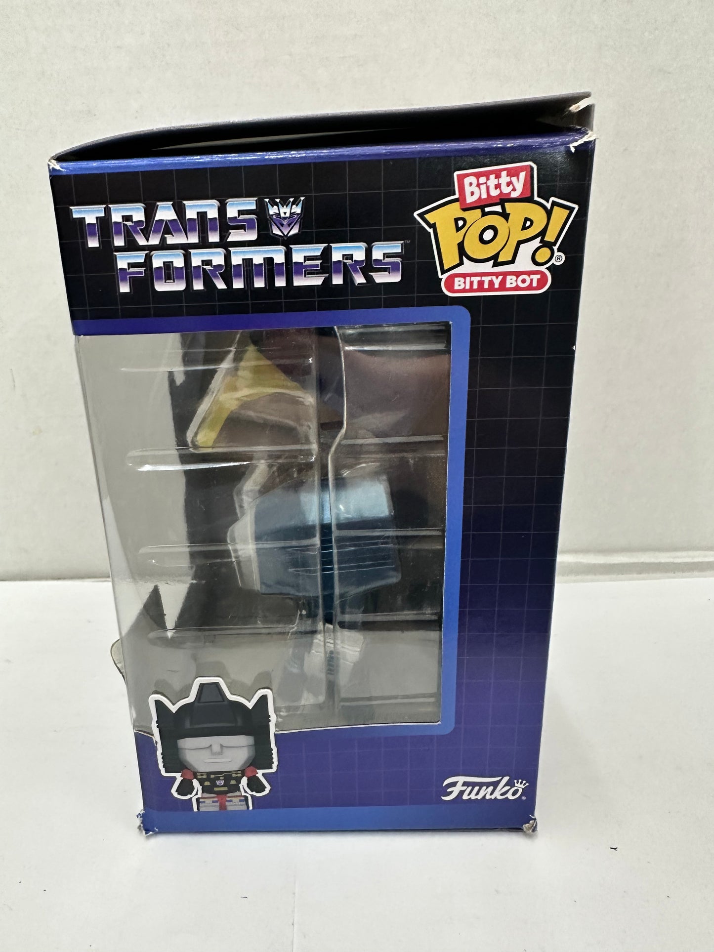 FUNKO Bitty POP! Bots Soundwave With Rumble Transformers Vinyl Figure