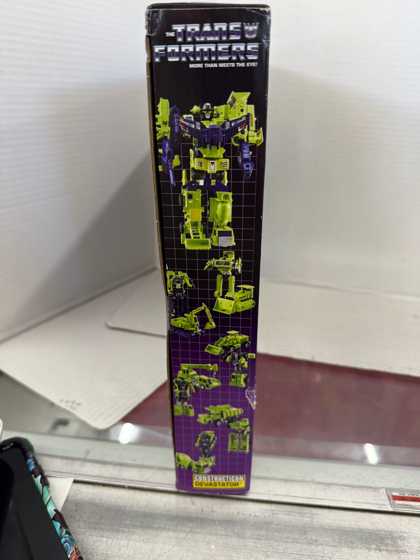 Transformers G1 Constructicon Devastator Walmart Reissue Authentic
