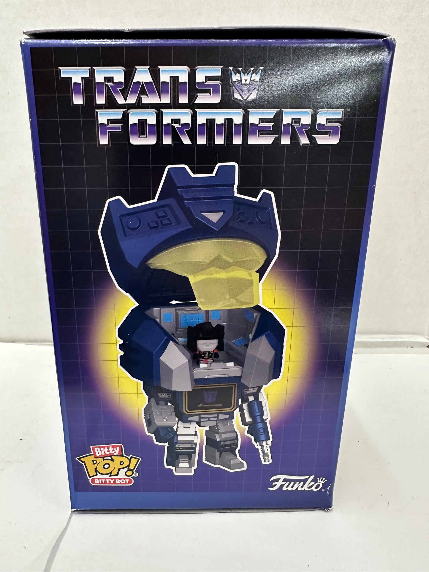FUNKO Bitty POP! Bots Soundwave With Rumble Transformers Vinyl Figure