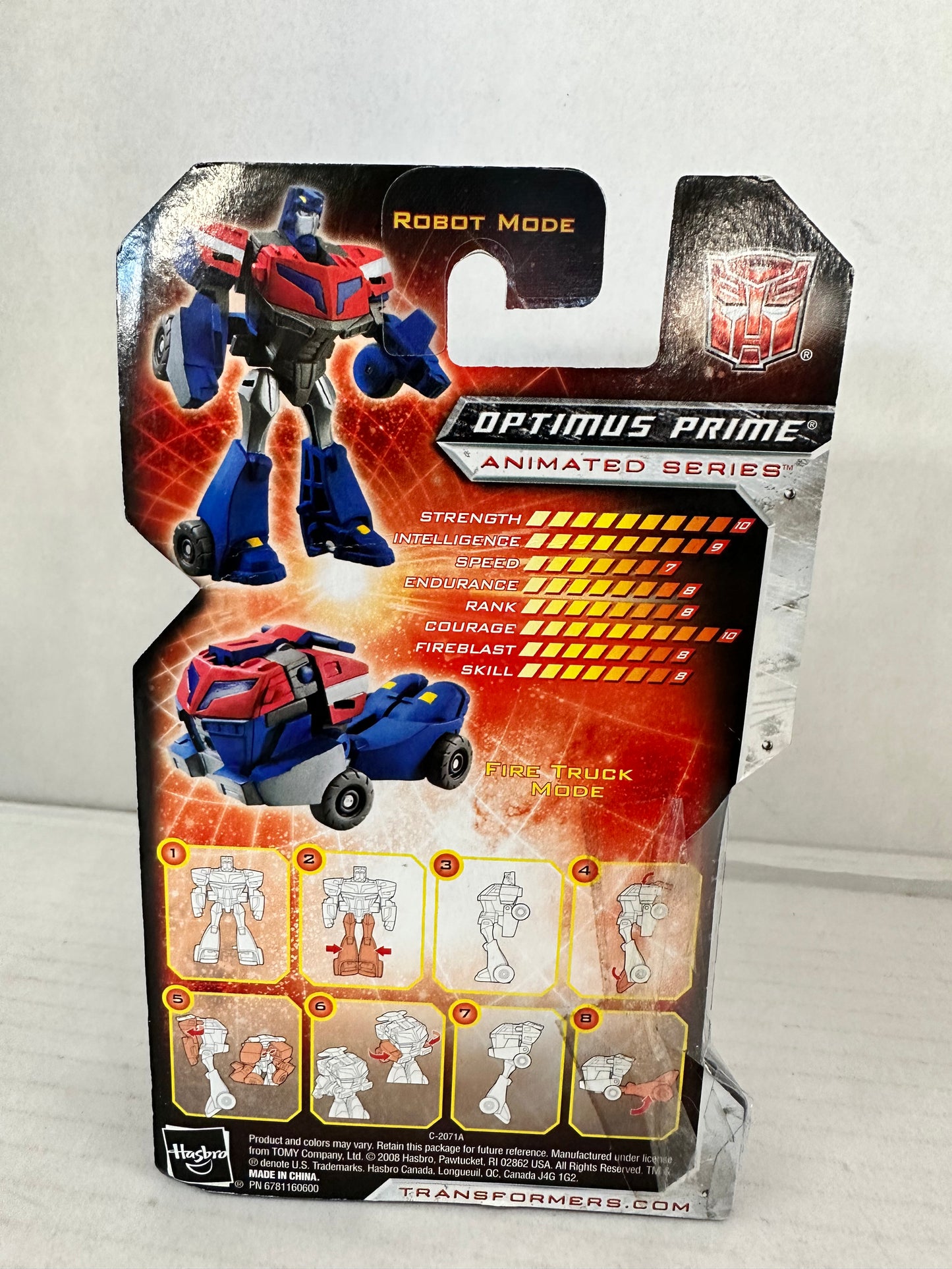 Transformers Universe  OPTIMUS PRIME Legends Classic Series 2008