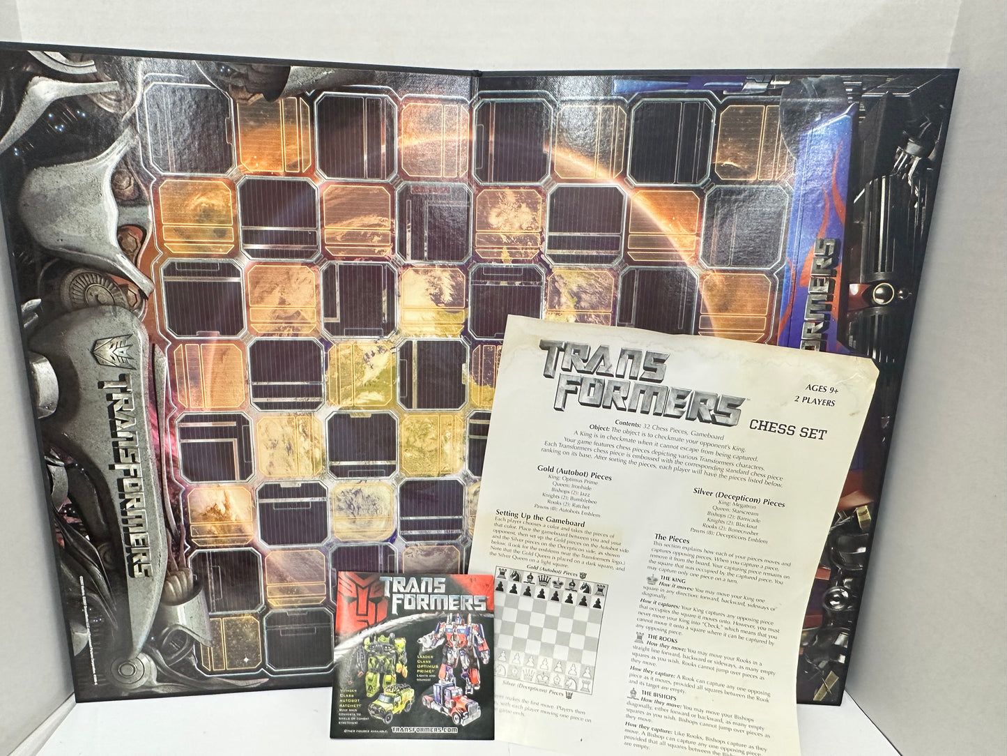 Transformers vs Decepticon - Chess Set 2007 Complete - Hasbro