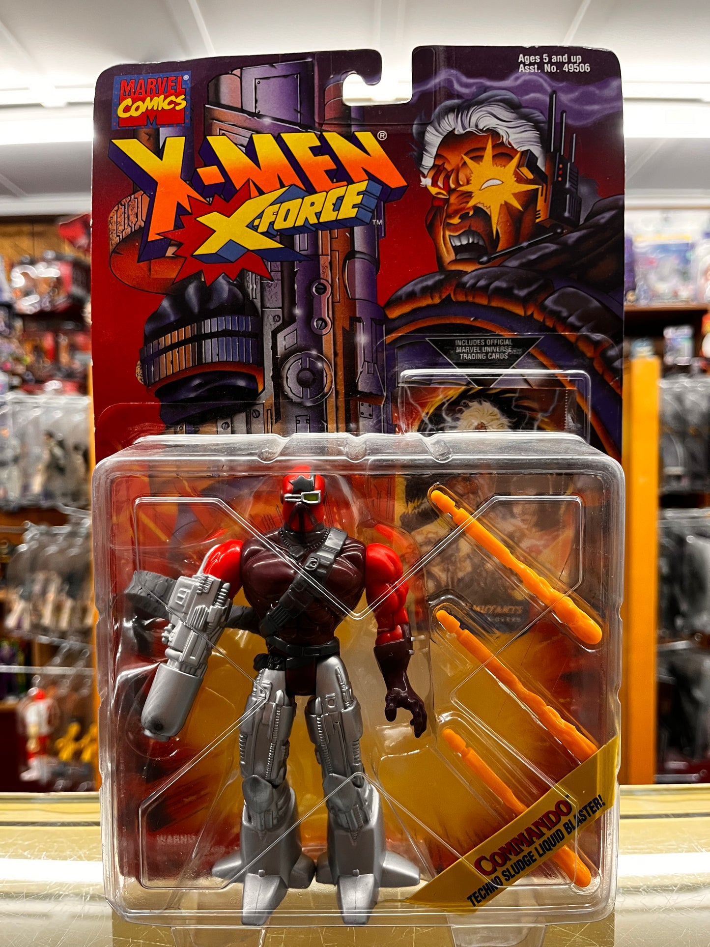 ToyBiz 1995 X-Men X-Force Commando New MOC