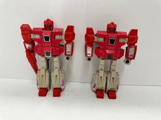 Transformers G1 Clones Fastlane and Cloudraker Vtg 1987