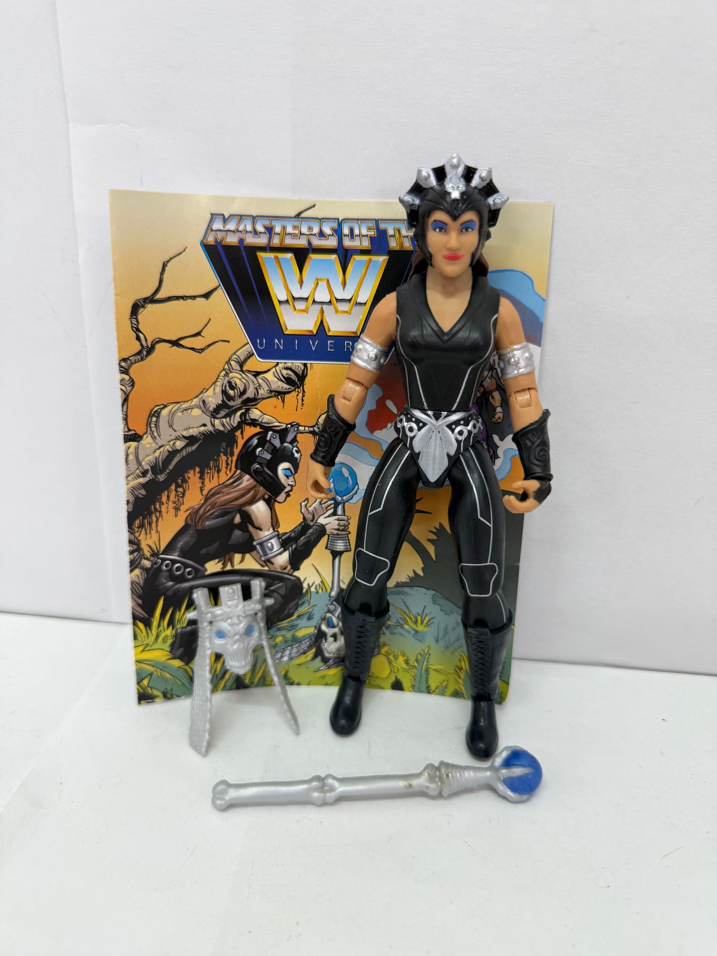 Masters of the WWE Universe Wrestling LOOSE Figure STEPHANIE MCMAHON evil queen!