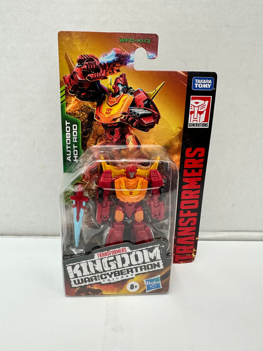Transformers War for Cybertron Kingdom Core Class Autobot Hot Rod