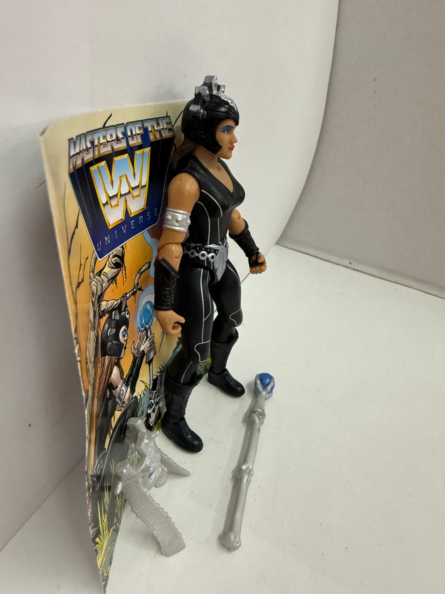 Masters of the WWE Universe Wrestling LOOSE Figure STEPHANIE MCMAHON evil queen!