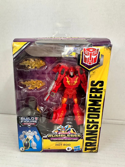 Transformers Cyberverse Adventures Hot Rod Hasbro Warrior Class Complete