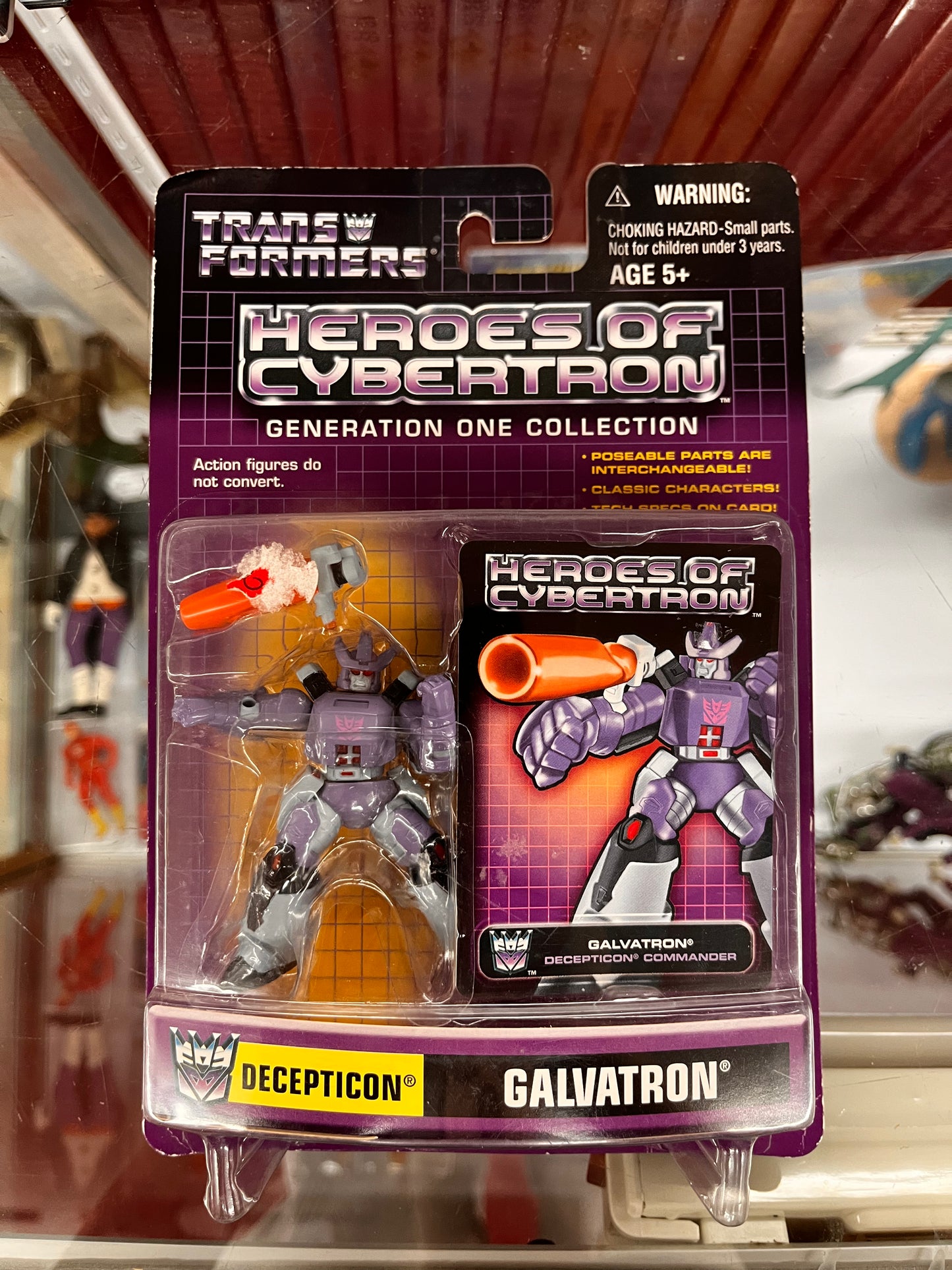 Transformers Heroes of Cybertron Galvatron Figure Generation One Collection New