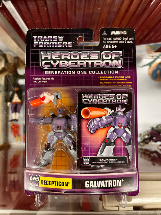 Transformers Heroes of Cybertron Galvatron Figure Generation One Collection New