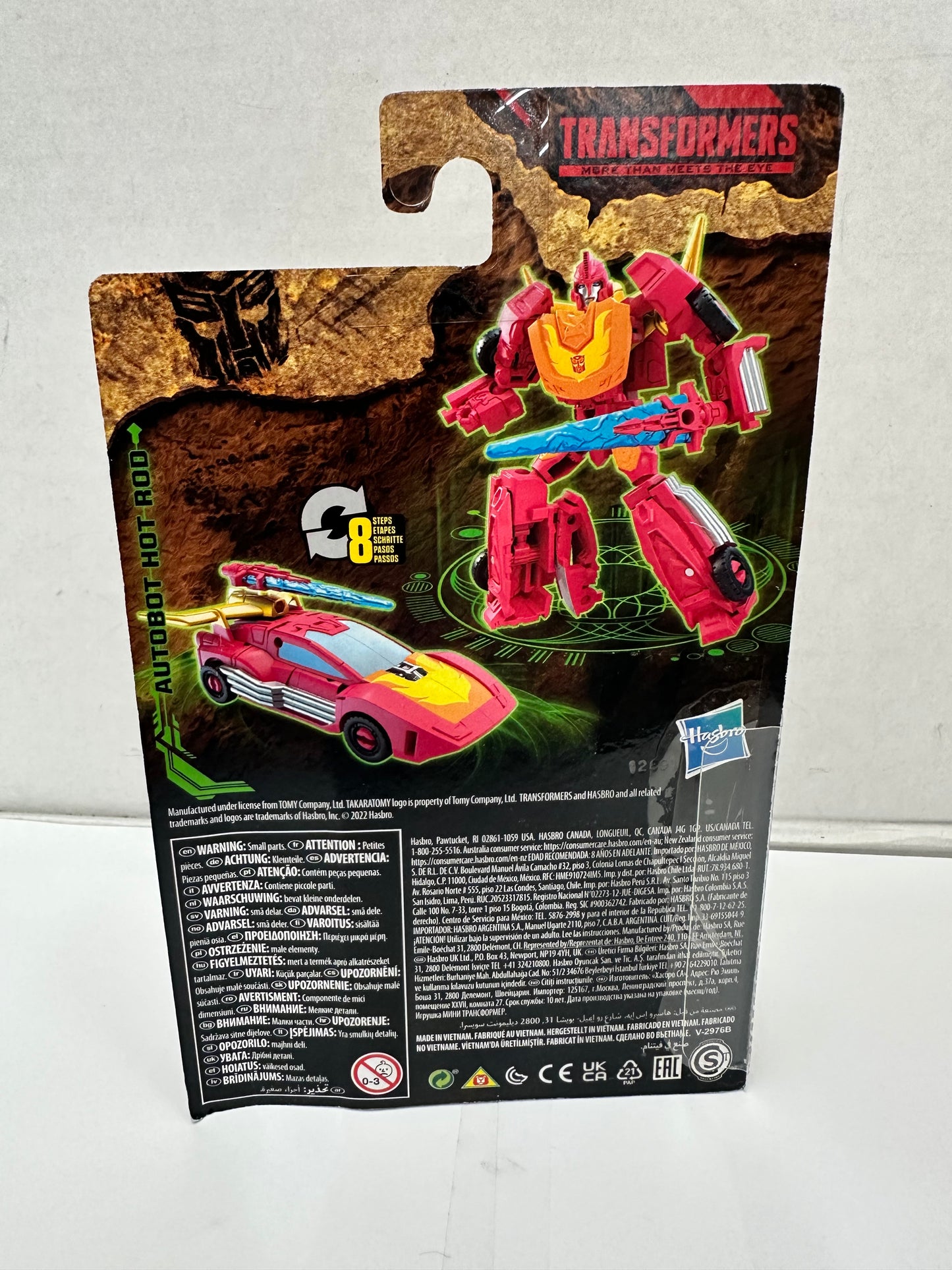 Transformers War for Cybertron Kingdom Core Class Autobot Hot Rod