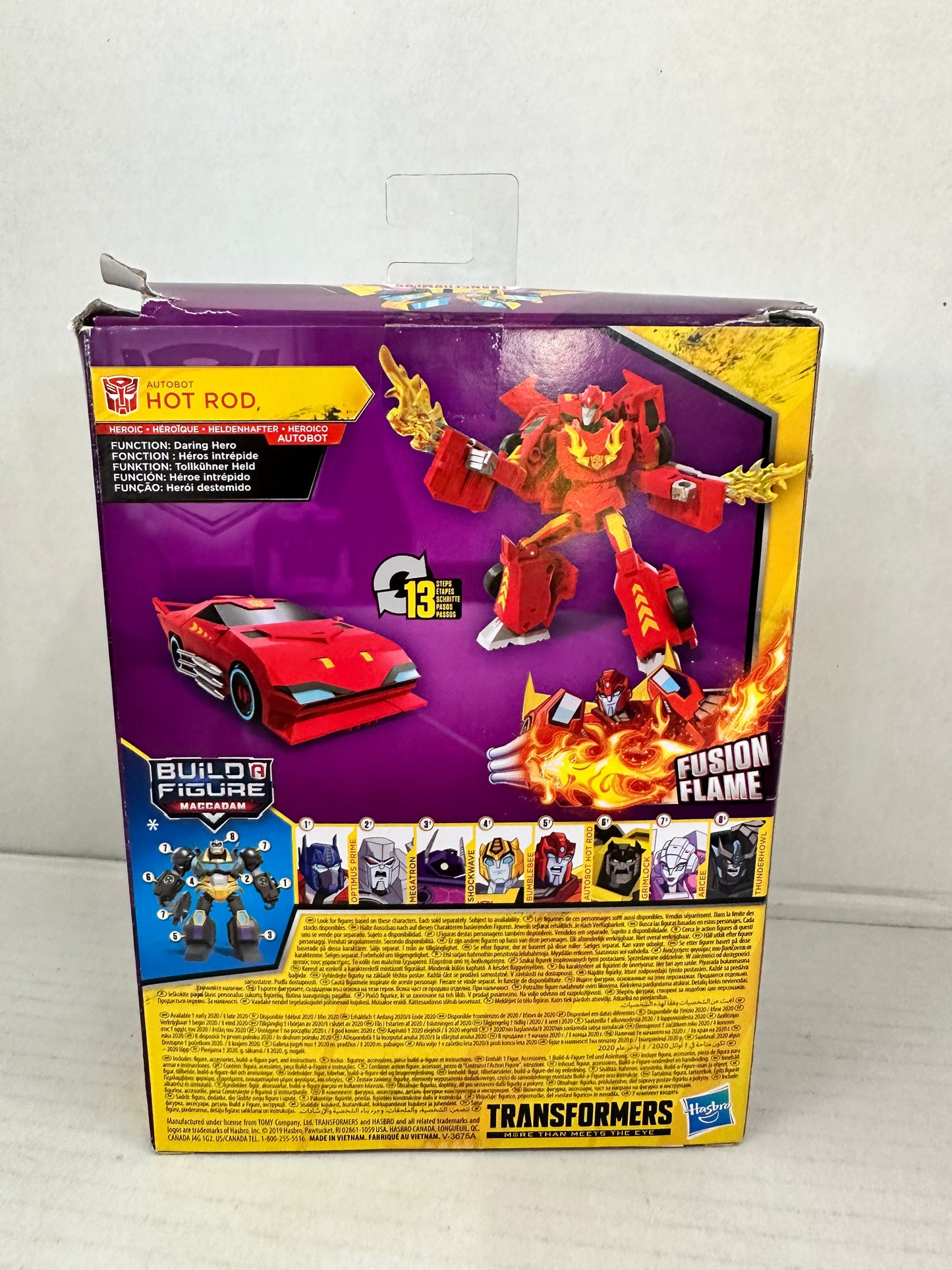 Transformers Cyberverse Adventures Hot Rod Hasbro Warrior Class Complete