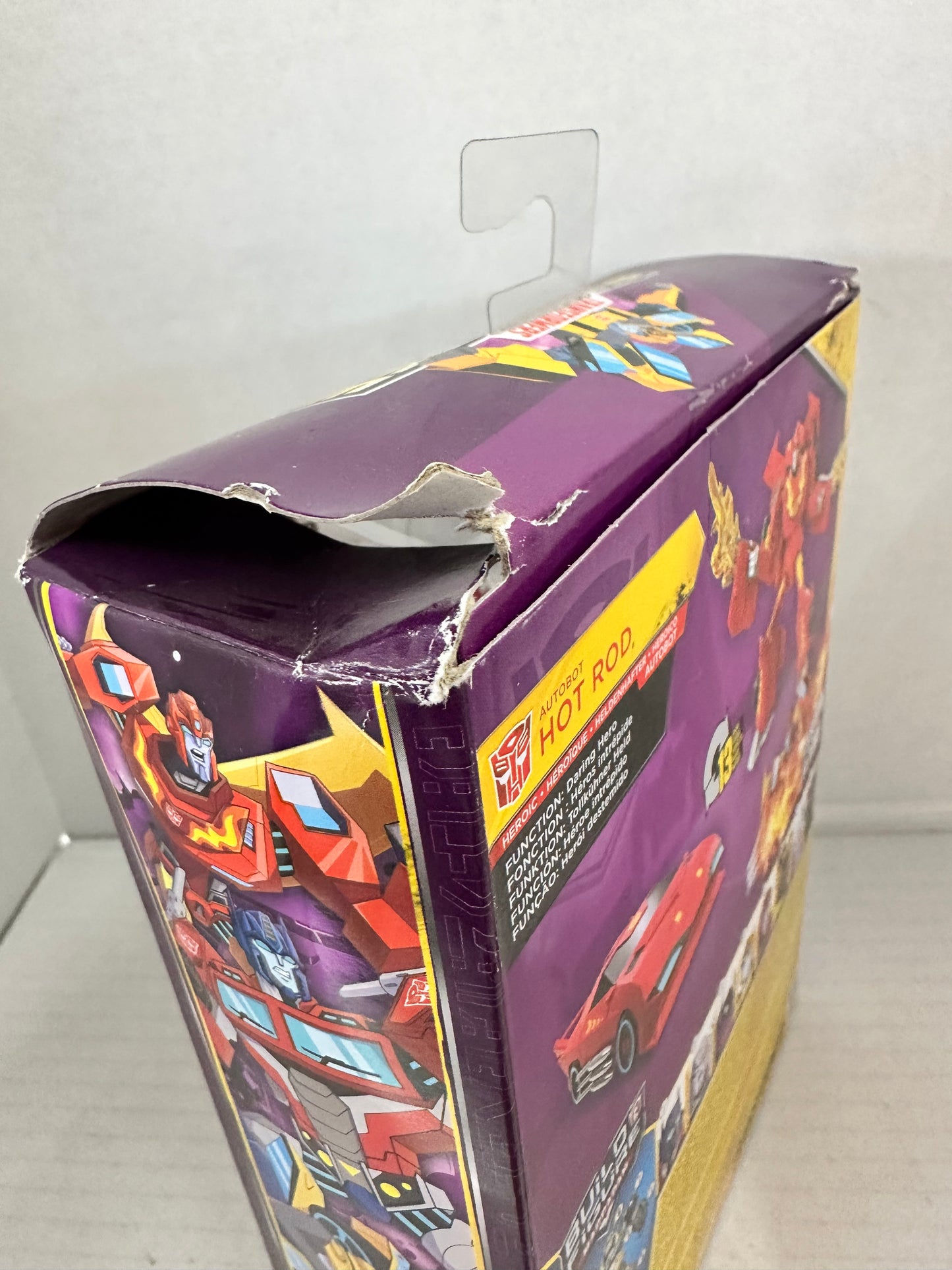 Transformers Cyberverse Adventures Hot Rod Hasbro Warrior Class Complete