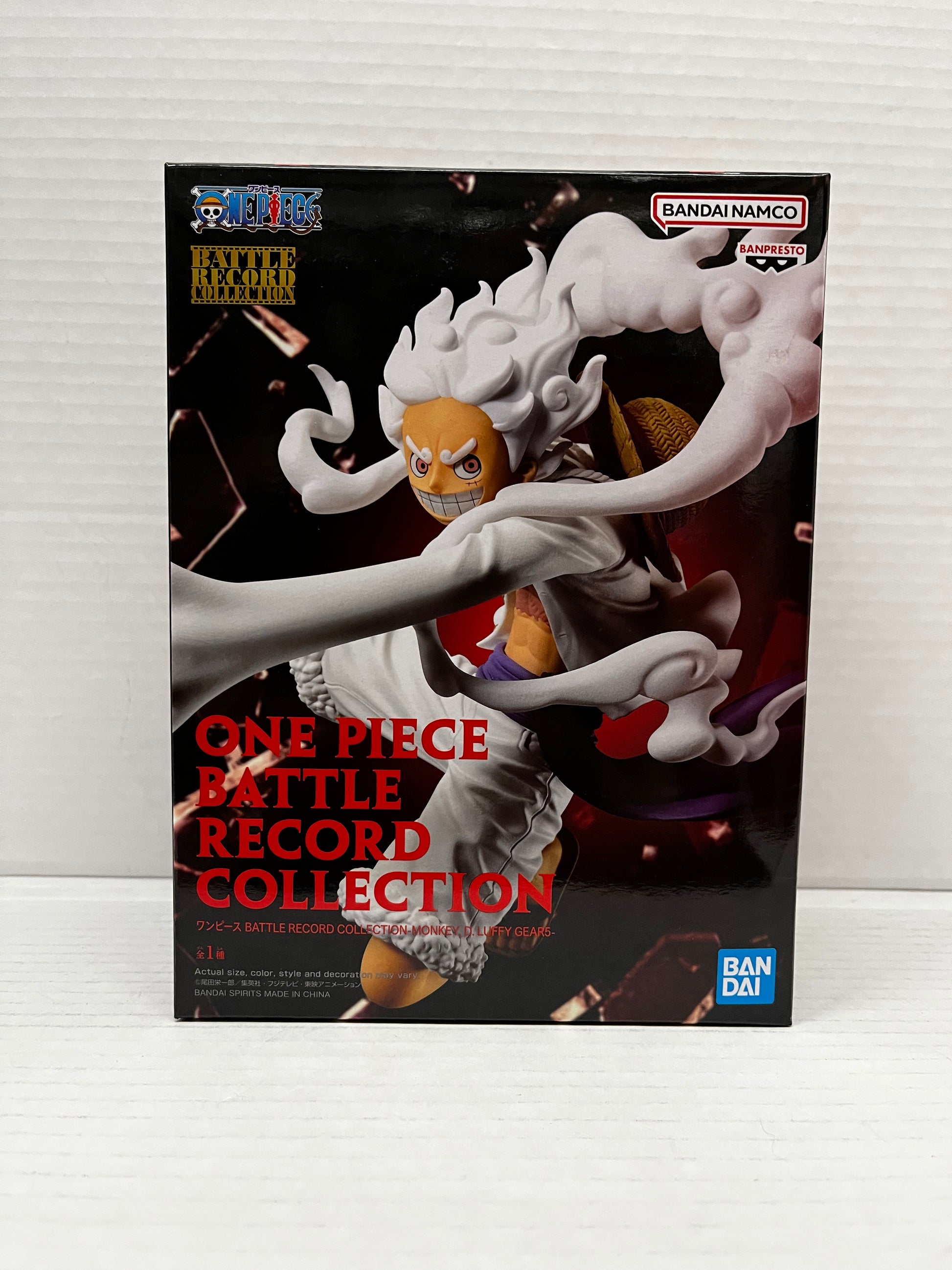 one piece battle record collection - monkey.d.luffy gear 5 One Piece Battle Record Collection Monkey D. Luffy Gear5 Bandai Namco Banpresto