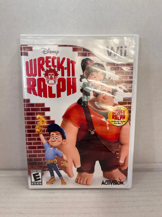 Disney Wreck-It Ralph Nintendo Wii 2012 CIB Complete With Manual