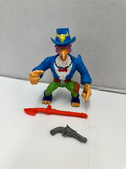 1991 Wild West Cowboys of Moo Mesa Boot Hill Buzzard Complete Shovel Gun Vtg