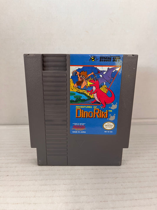 Adventures Of Dino-Riki (Nintendo NES, 1989) Untested