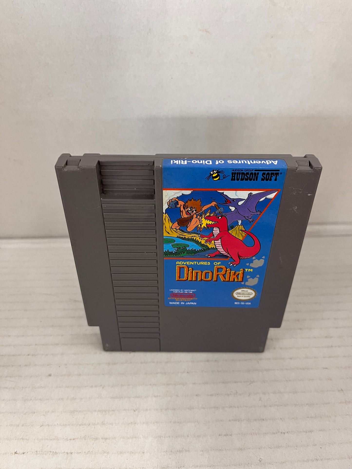 Adventures Of Dino-Riki (Nintendo NES, 1989) Untested