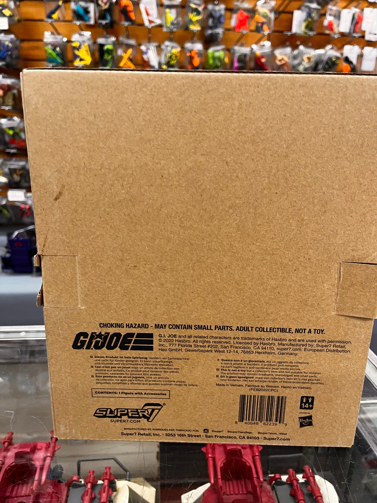 Super 7 G.I. Joe Ultimates Cobra BAT 7" Figure New Sealed in Package