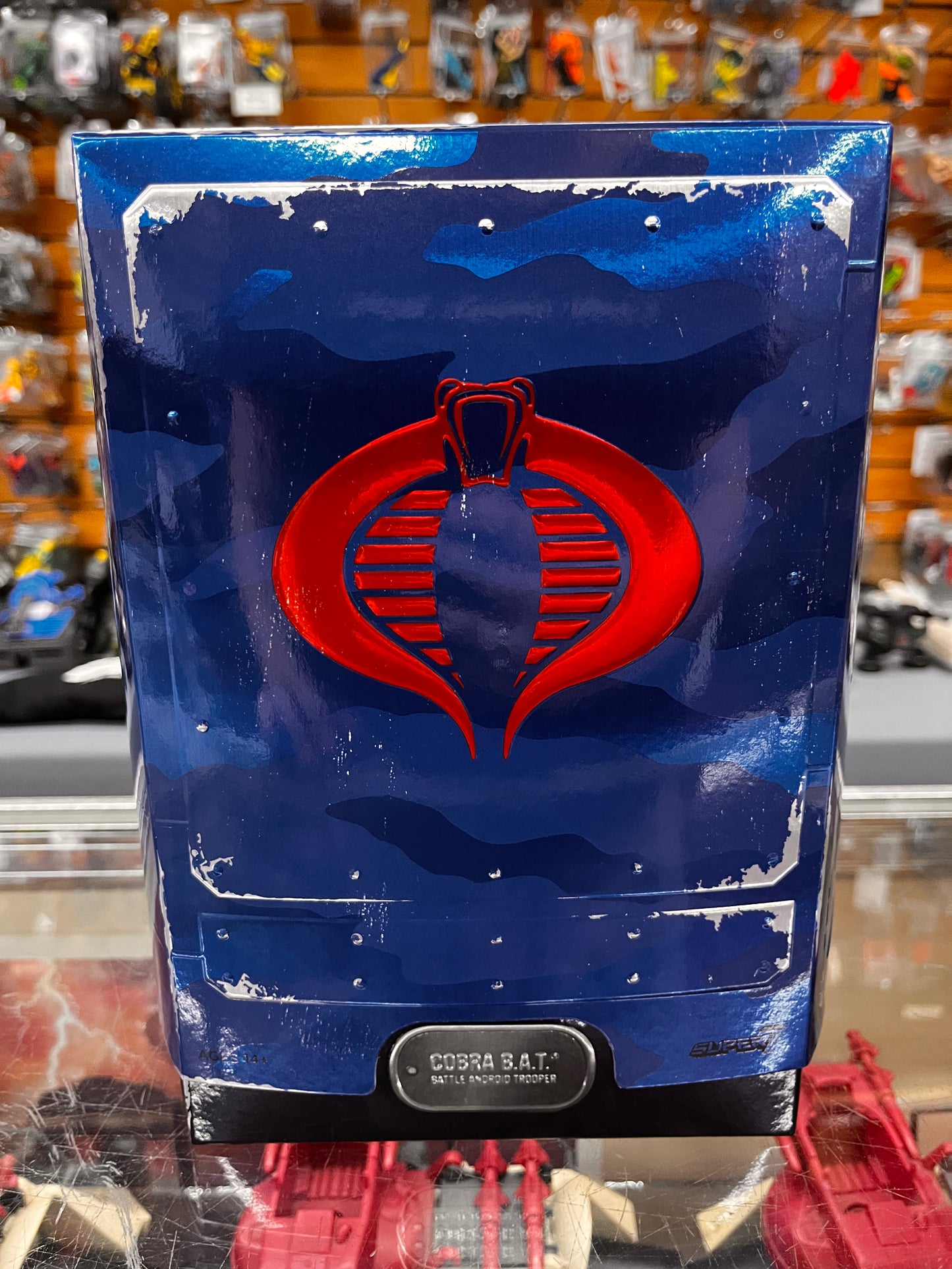 Super 7 G.I. Joe Ultimates Cobra BAT 7" Figure New Sealed in Package