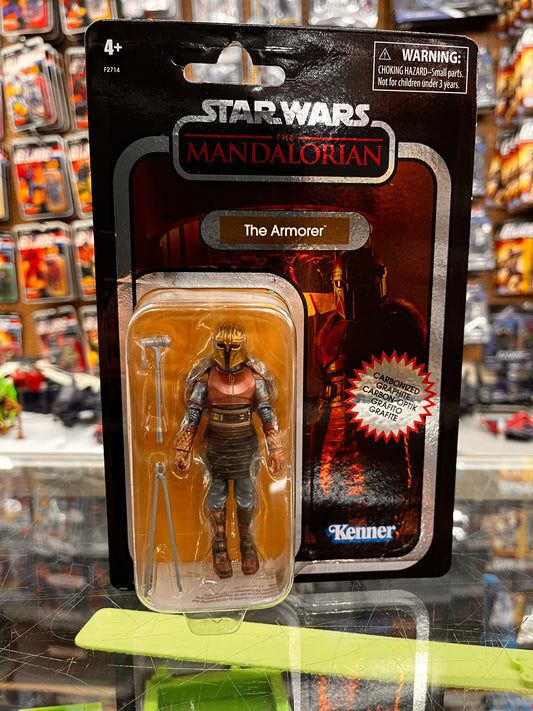 Star Wars Vintage Collection Mandalorian THE ARMORER VC179  3.75" Hasbro