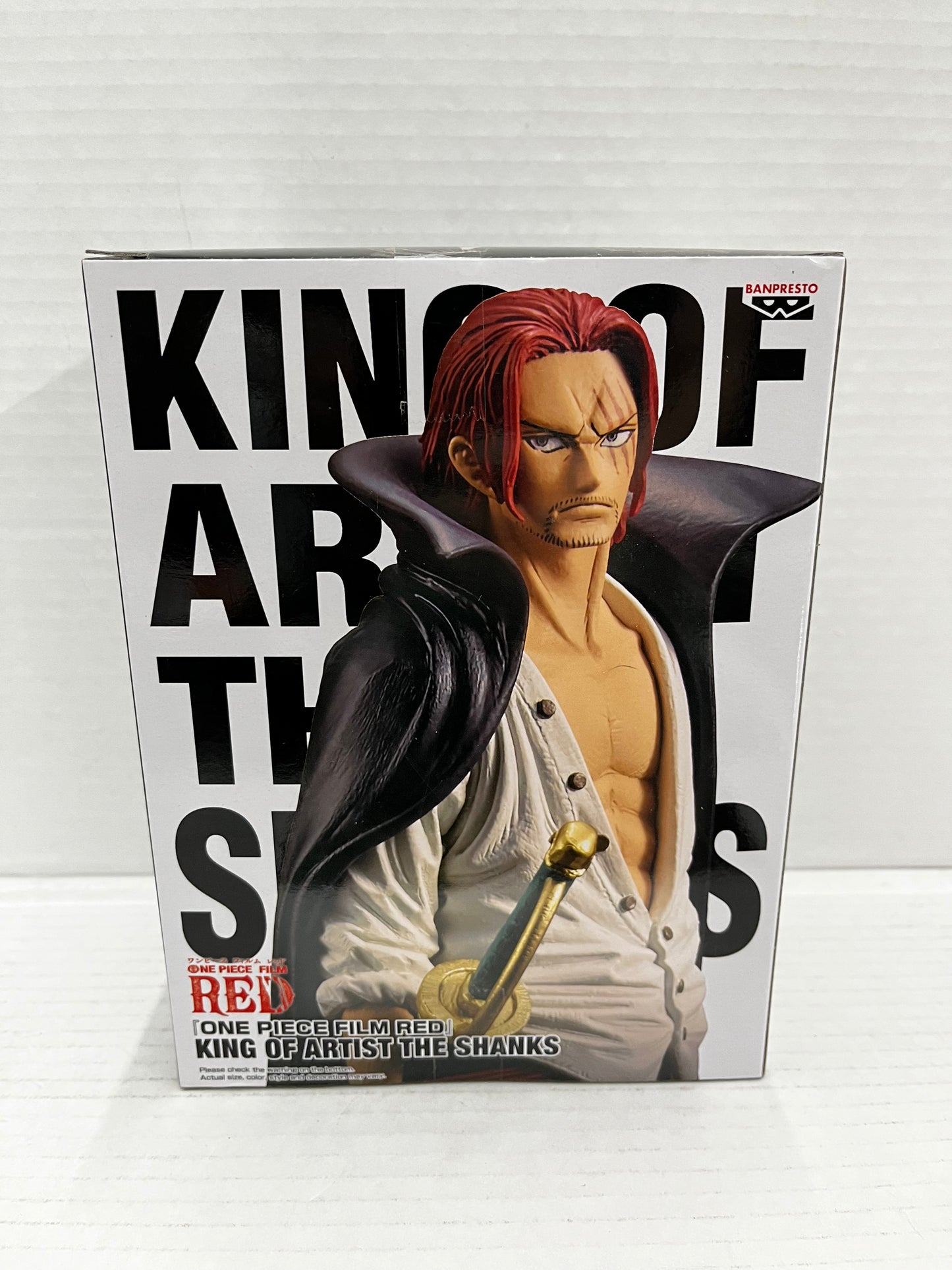 Shanks - One Piece Film Red - King Of Artist Banpresto Figure