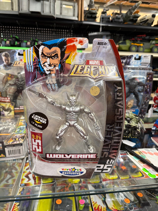 Marvel Legends Wolverine 6" Action Figure 25th Silver Anniversary Exclusive 2006