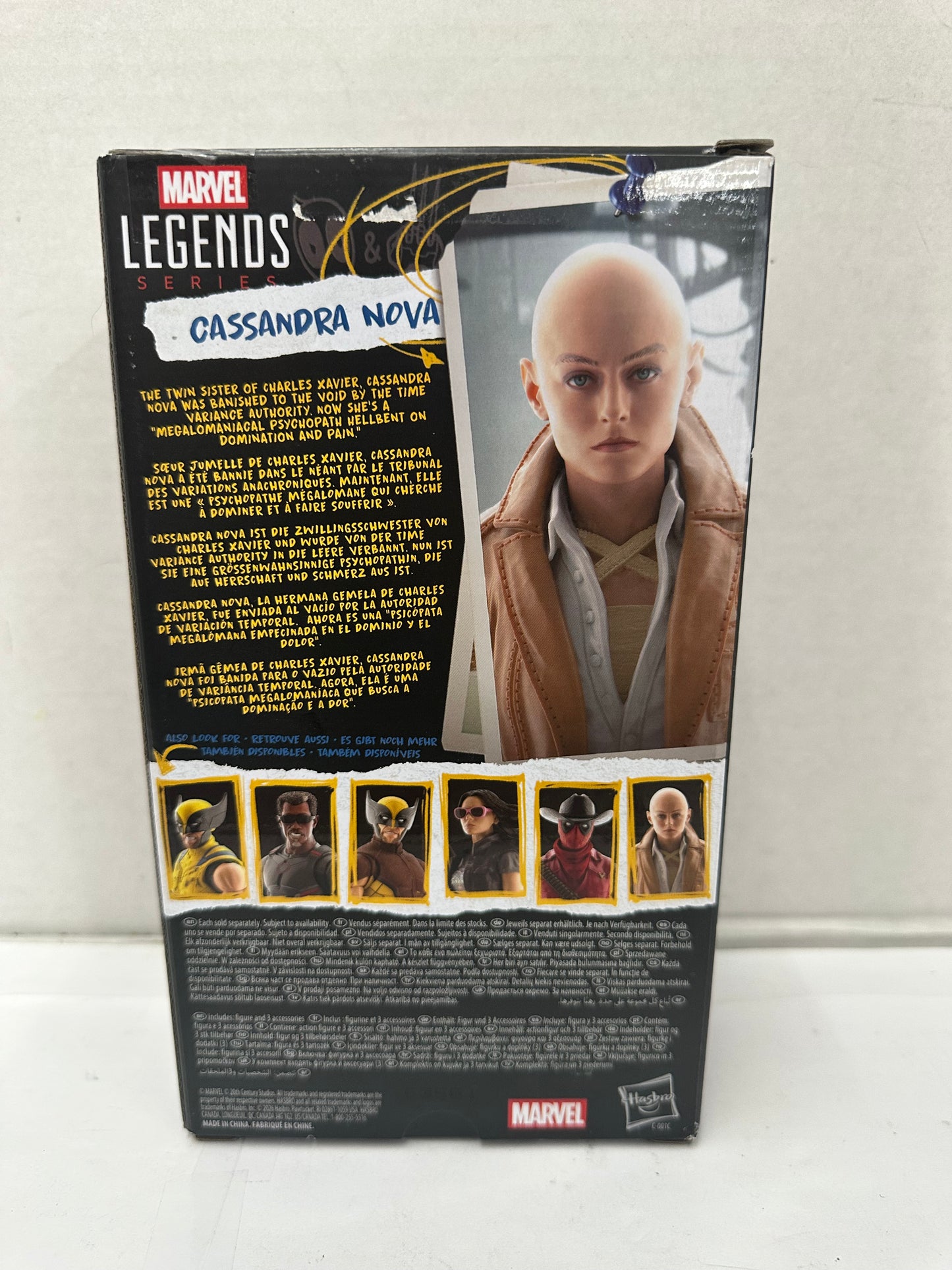 Deadpool & Wolverine Marvel Legends Series Cassandra Nova Action Figure