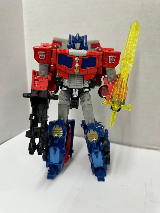 Transformers Optimus Prime & Diac Complete Titans Return Voyager Class