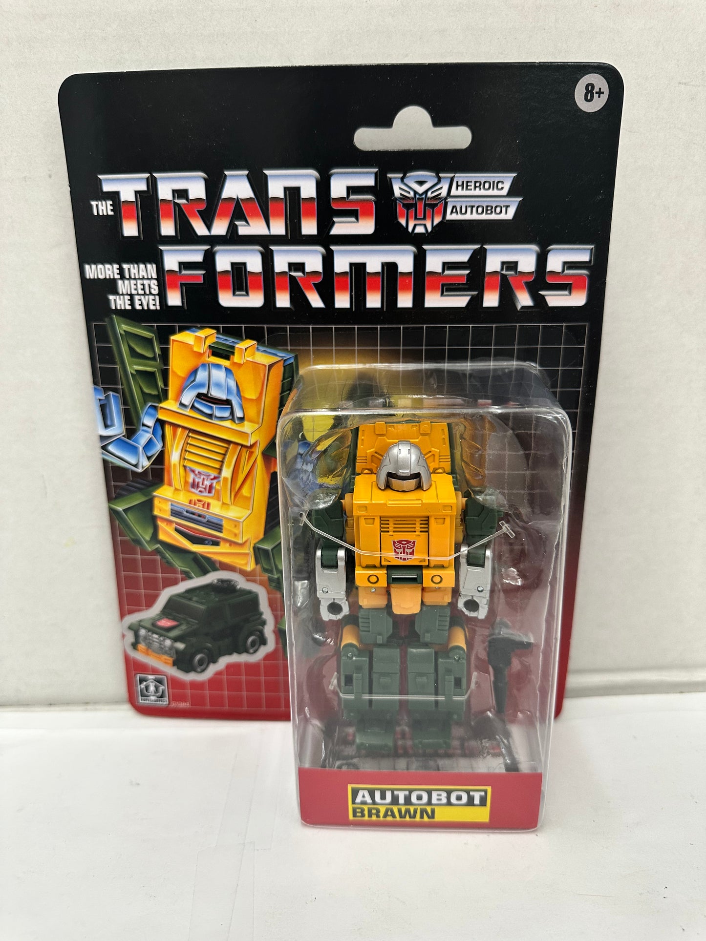 Transformers Autobot Brawn G1 Retro Figure