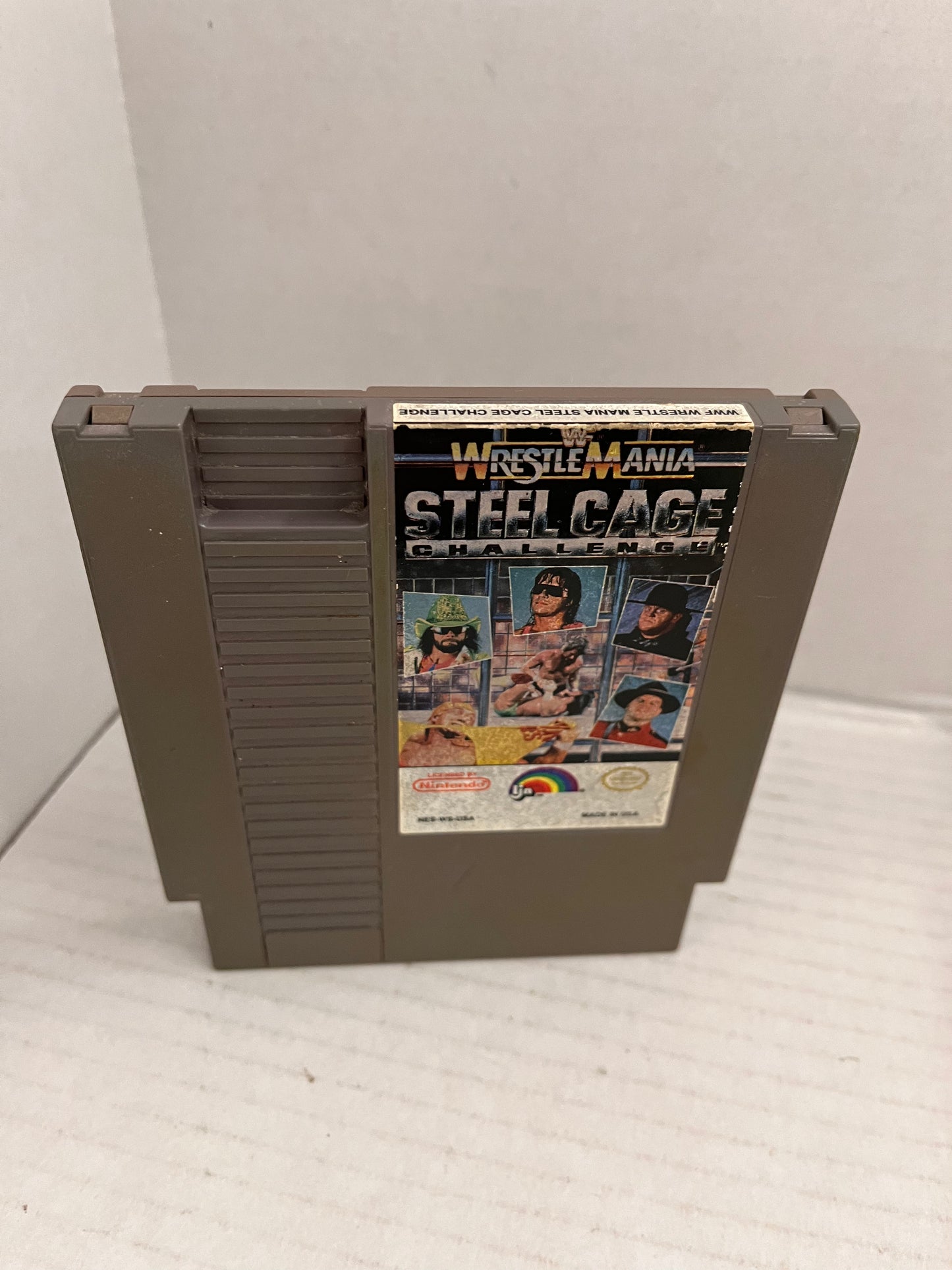WWF WrestleMania: Steel Cage Challenge (Nintendo NES, 1992) Cartridge Only