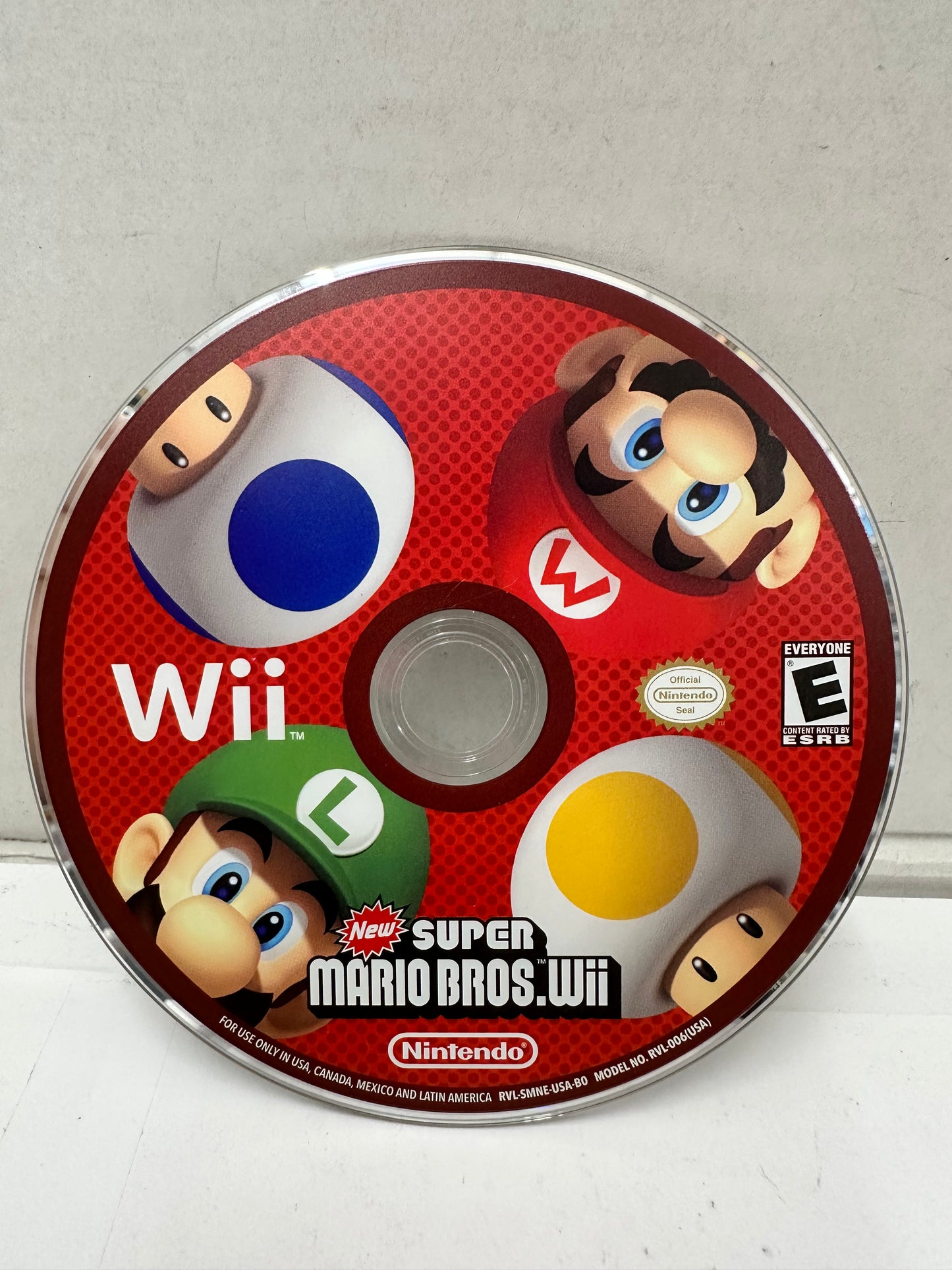 Nintendo Wii Super Mario Bros. - Game Disc Only