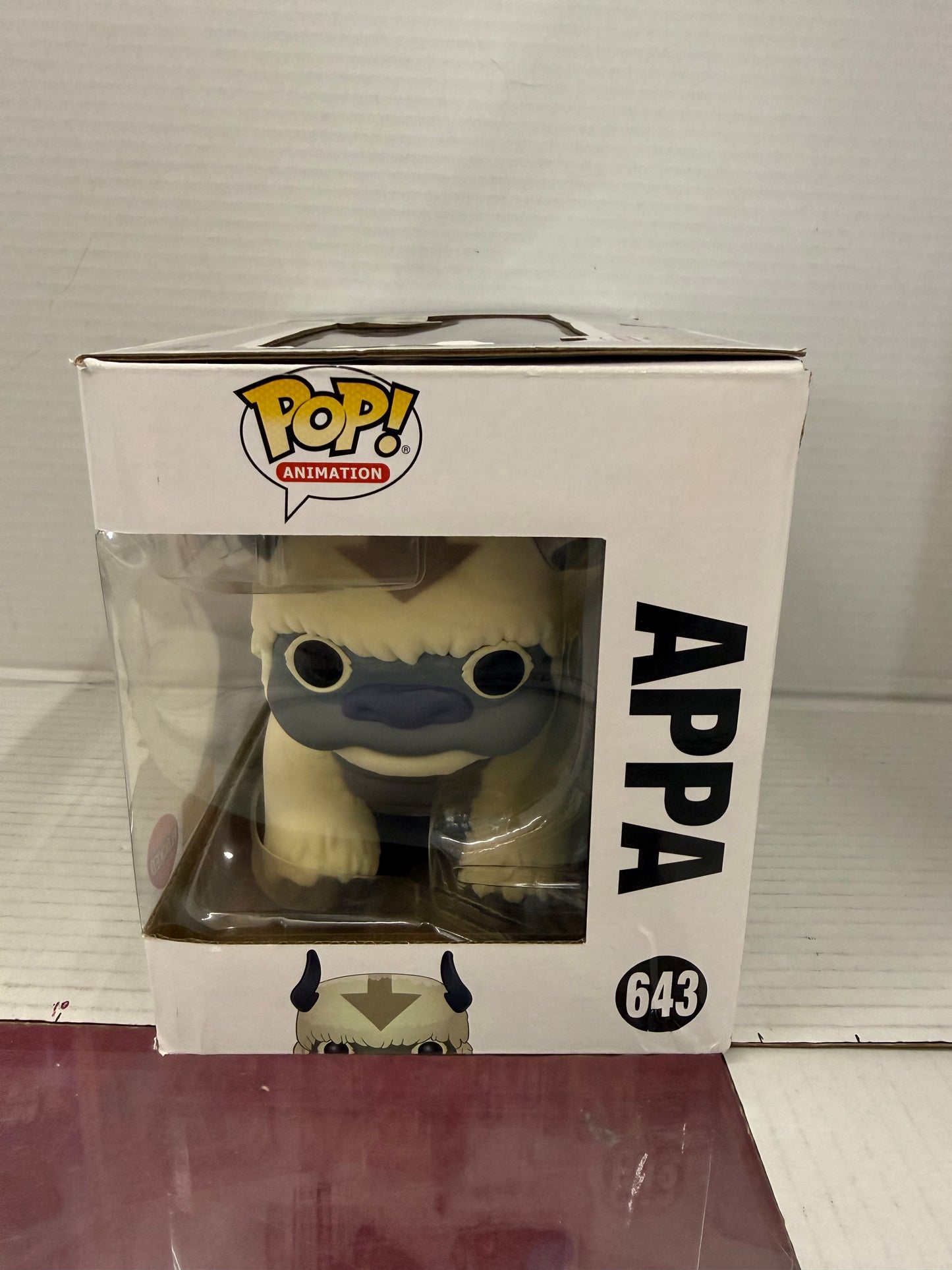 Funko Pop Avatar The Last Airbender APPA #643 Box Lunch EXCLUSIVE FLOCKED