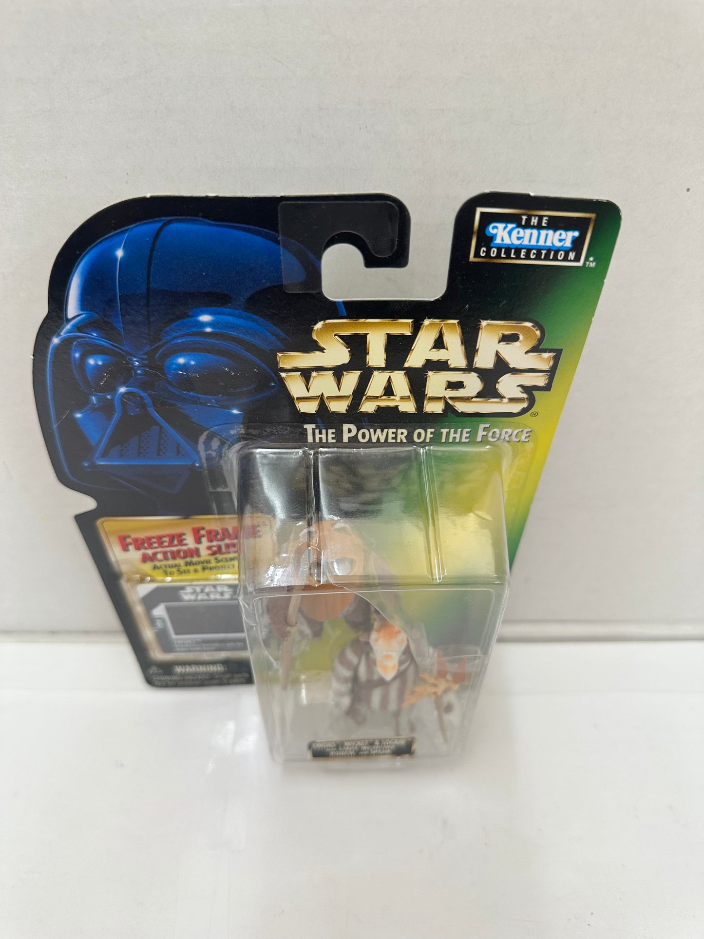 Star Wars Power Of The Force Ewoks Wicket Logray Figure Freeze Frame 1997