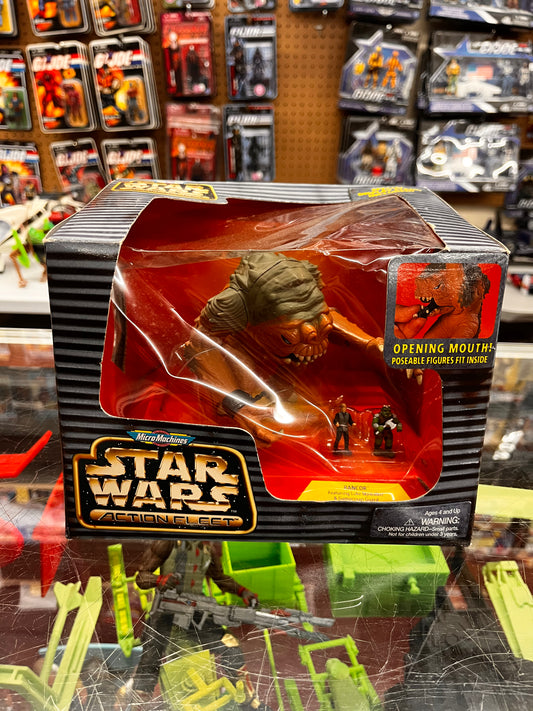 Star Wars Action Fleet Rancor Micro Machines 1996 Galoob Factory Sealed Box Dmg