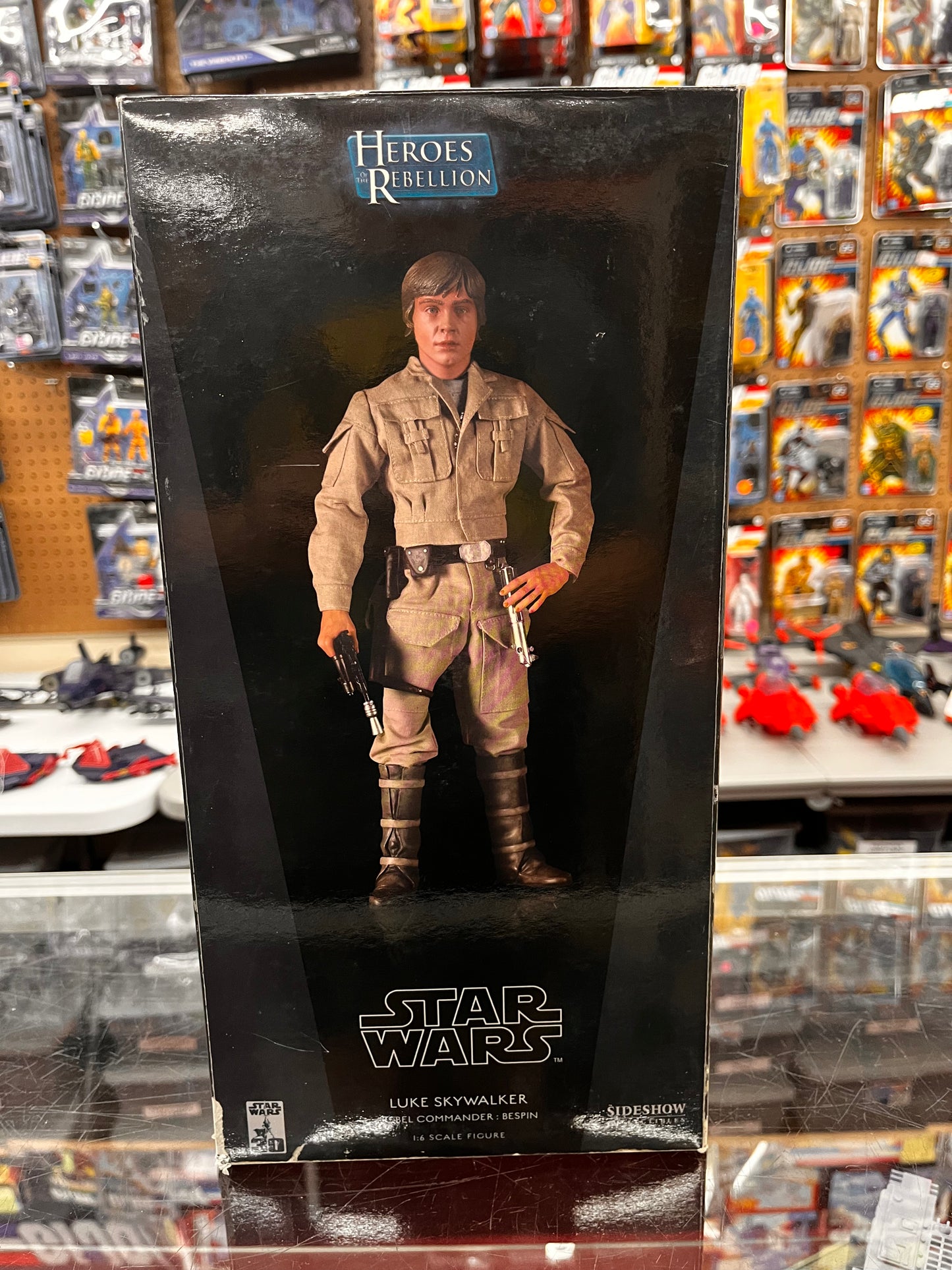 Sideshow Exclusive Star Wars Heroes Of The Rebellion Luke Skywalker Bespin 1/6