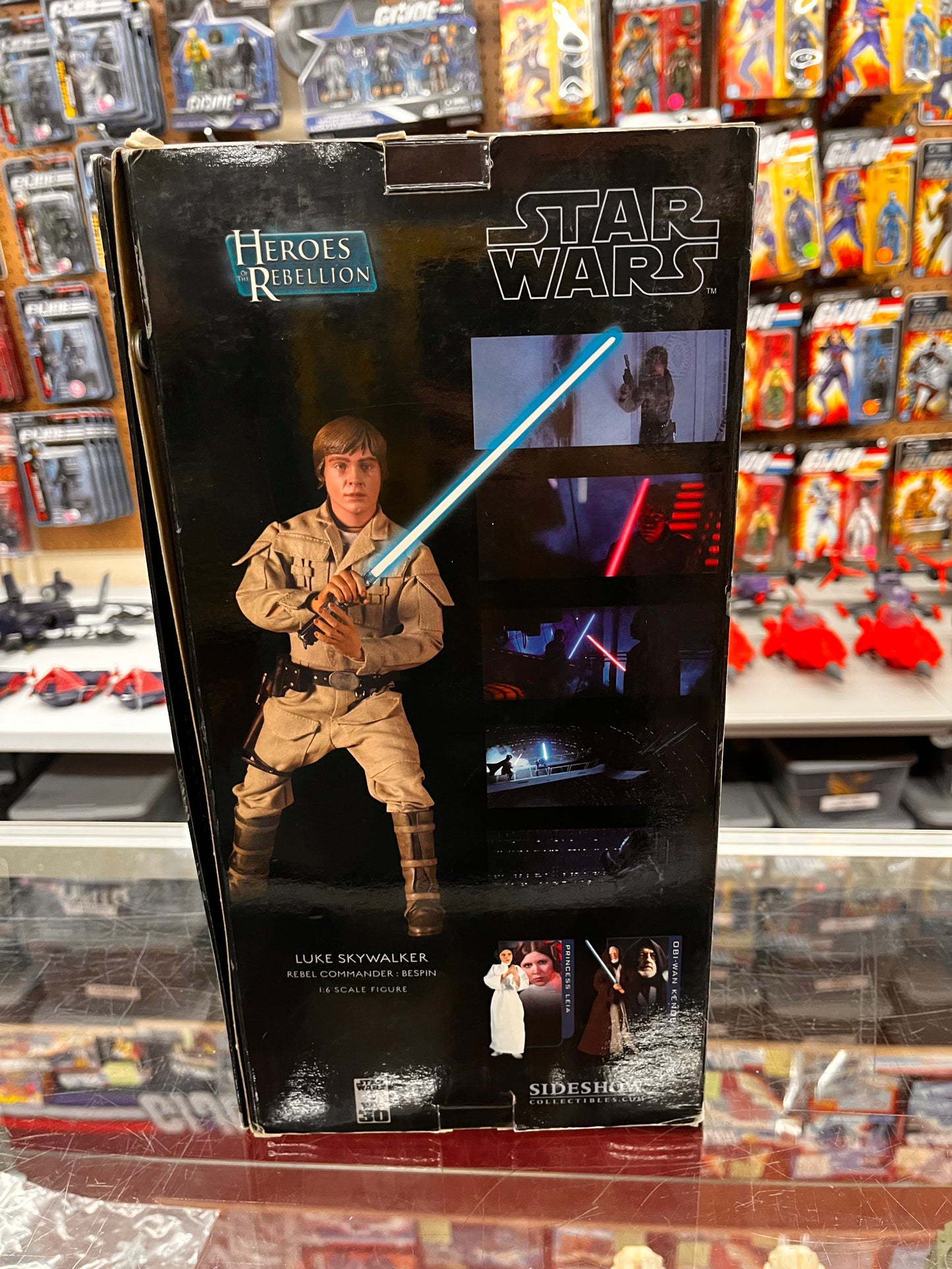 Sideshow Exclusive Star Wars Heroes Of The Rebellion Luke Skywalker Bespin 1/6