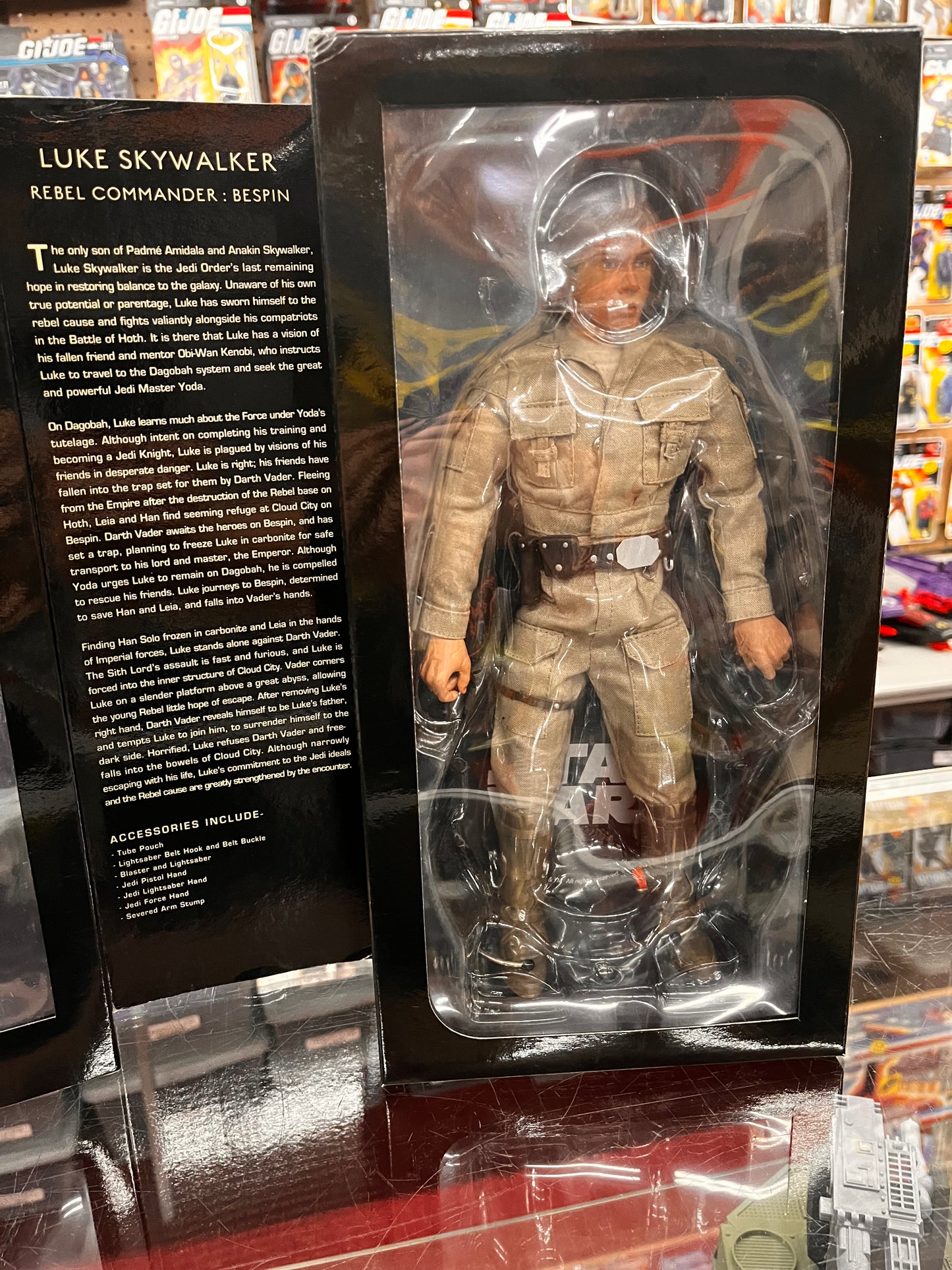 Sideshow Exclusive Star Wars Heroes Of The Rebellion Luke Skywalker Bespin 1/6