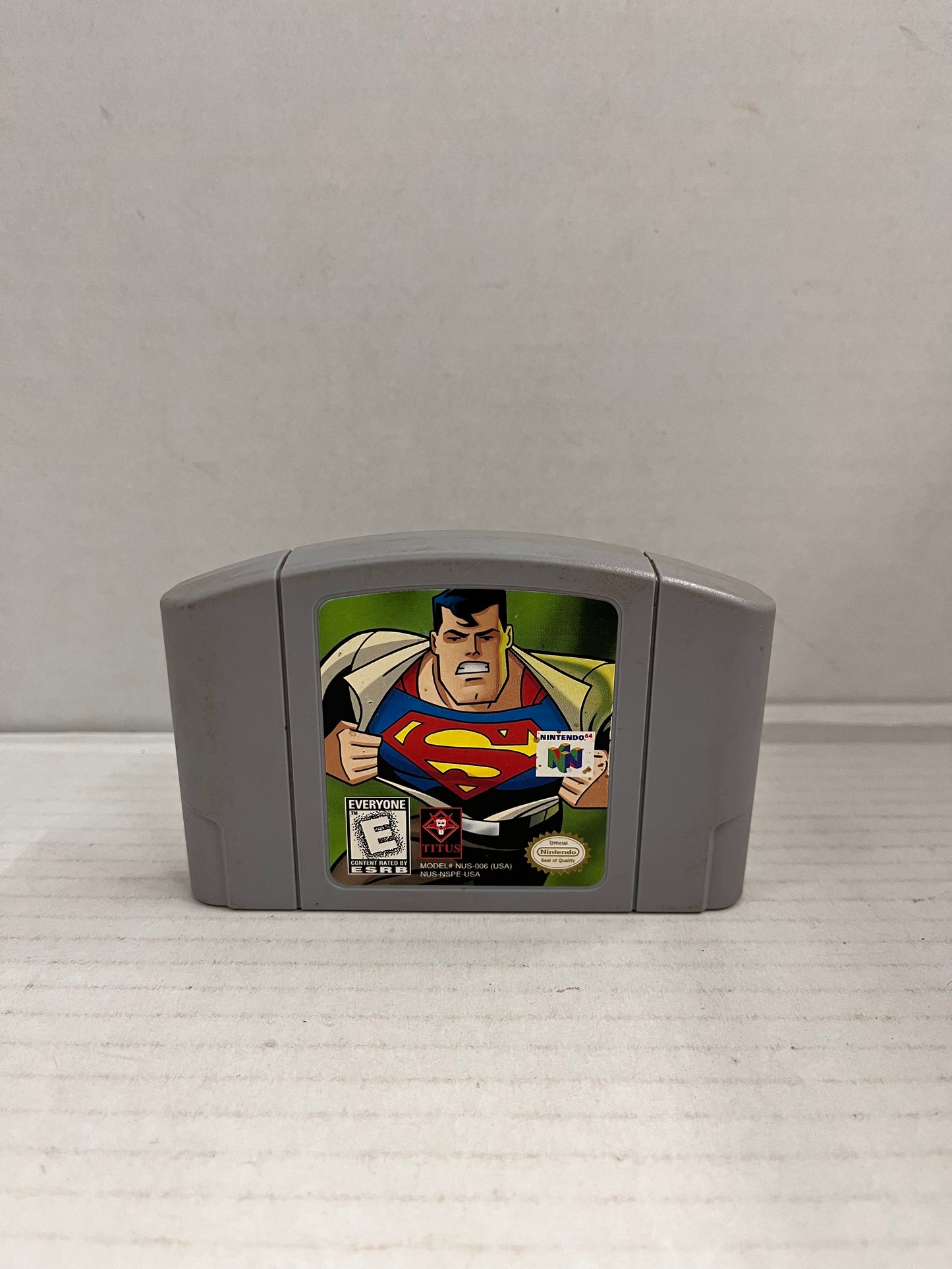 Superman Nintendo 64 N64 Cartridge Only