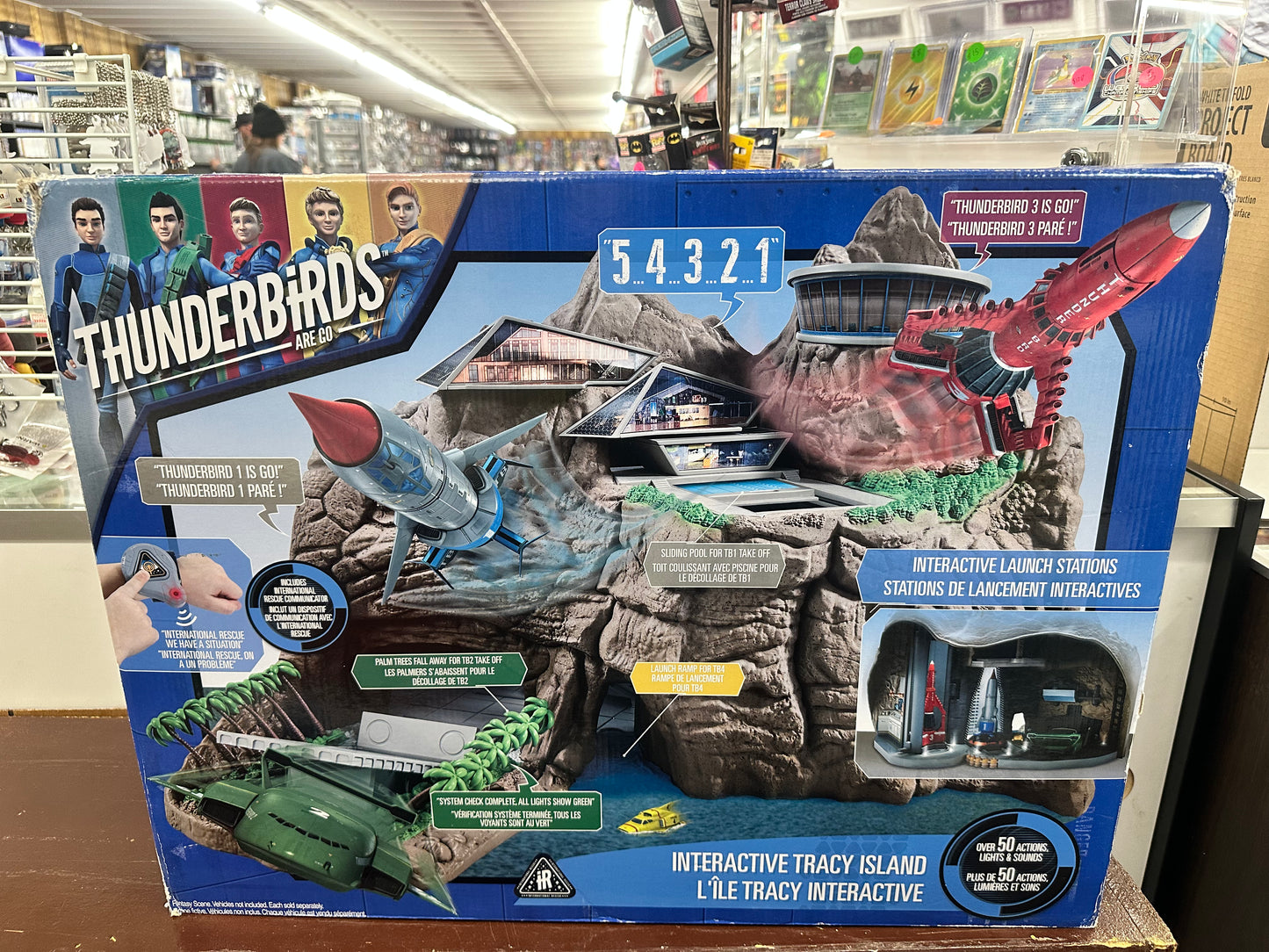 Vivid Toys Thunderbirds Are Go Interactive giant TRACY ISLAND PLAYSET