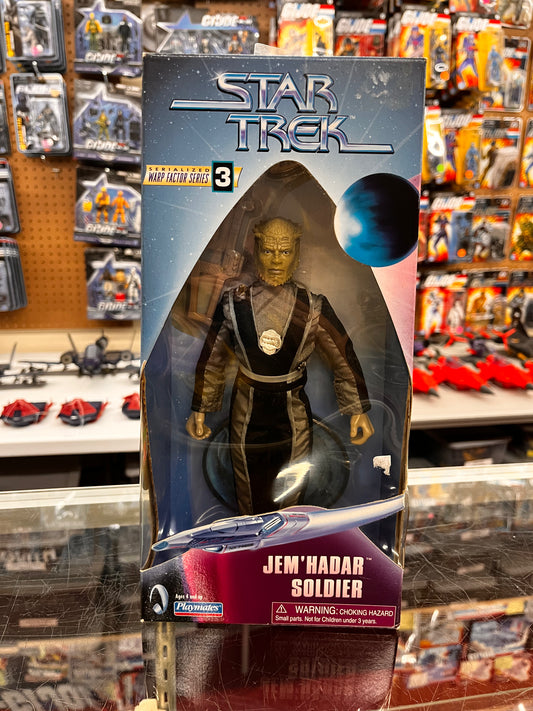 Star Trek Warp Factor Series 3 JEM'HADAR SOLDIER 9" Action Figure 1998 Playmates