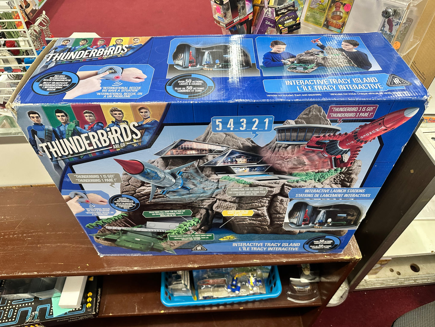 Vivid Toys Thunderbirds Are Go Interactive giant TRACY ISLAND PLAYSET