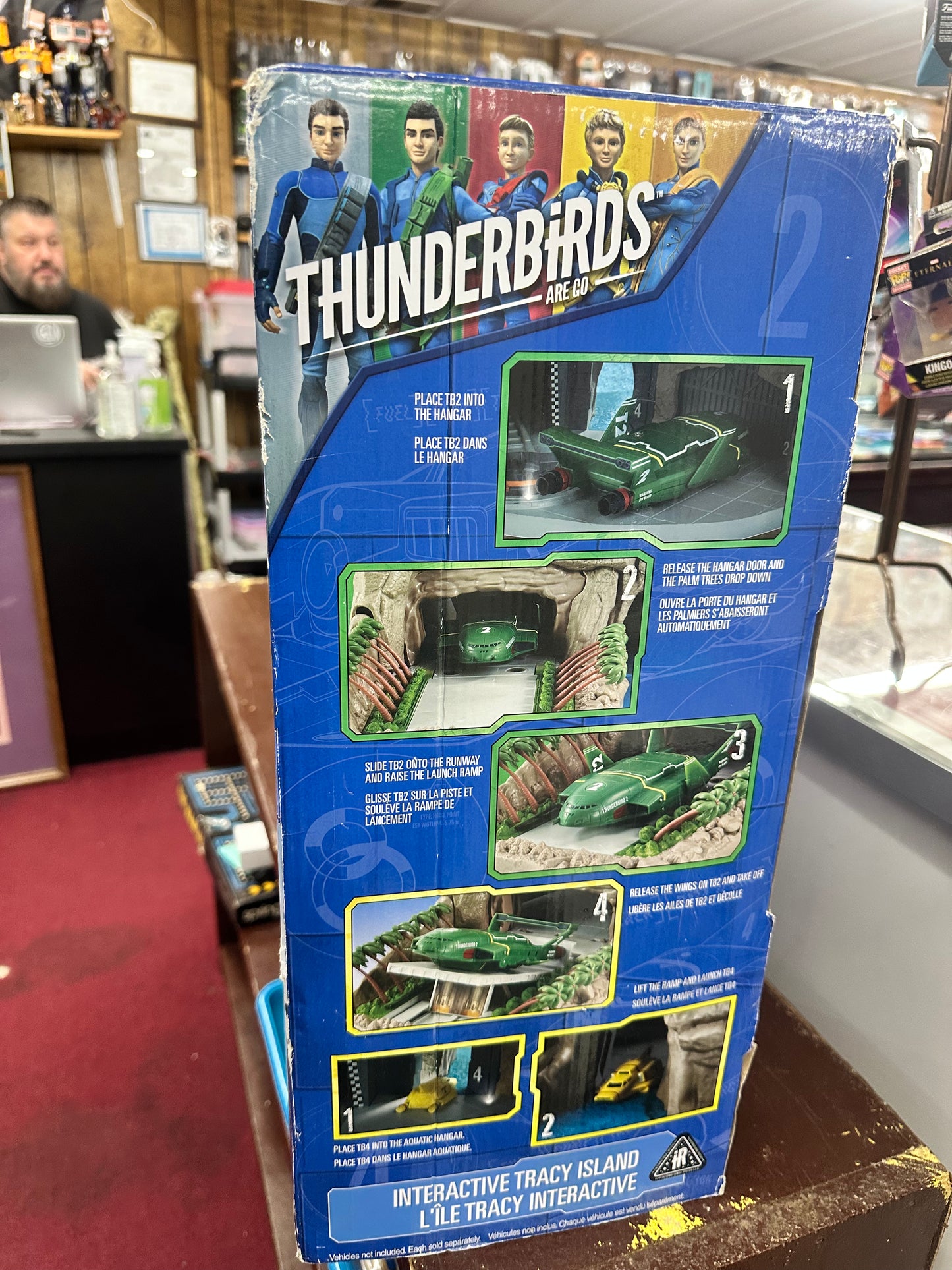 Vivid Toys Thunderbirds Are Go Interactive giant TRACY ISLAND PLAYSET