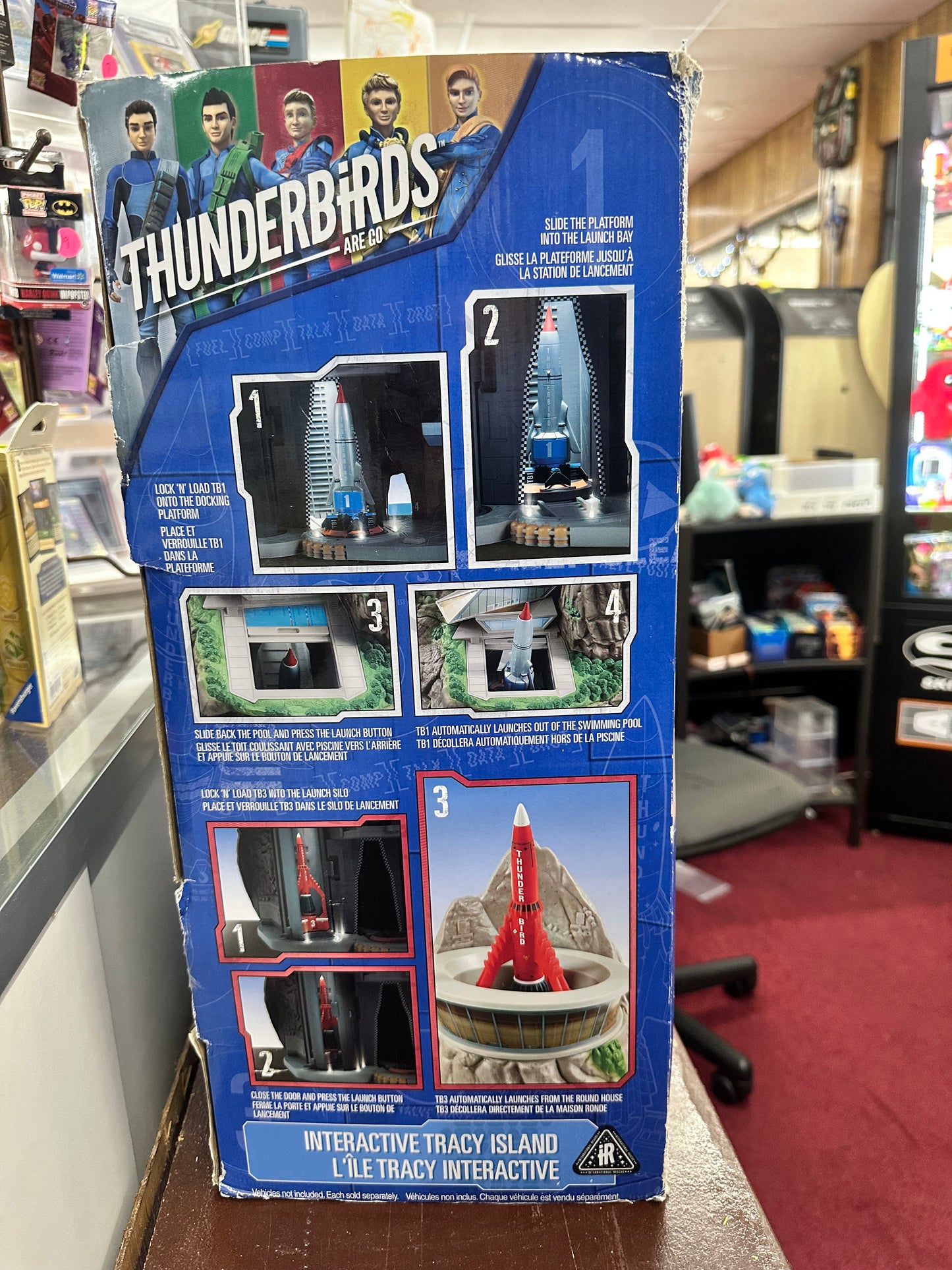Vivid Toys Thunderbirds Are Go Interactive giant TRACY ISLAND PLAYSET