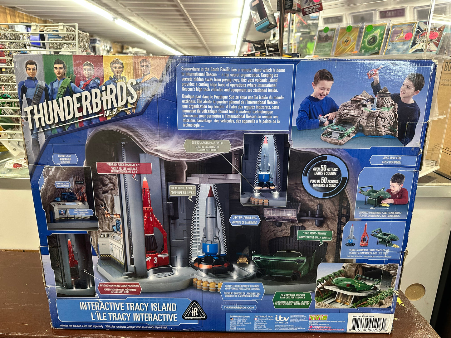 Vivid Toys Thunderbirds Are Go Interactive giant TRACY ISLAND PLAYSET