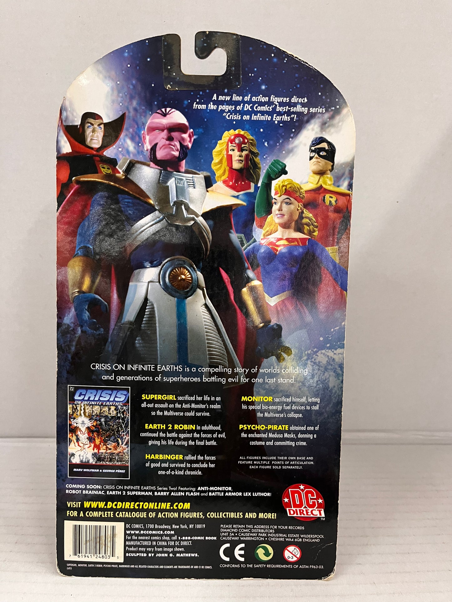 DC Direct Crisis on Infinite Earths Series 1 The Monitor Action Figure