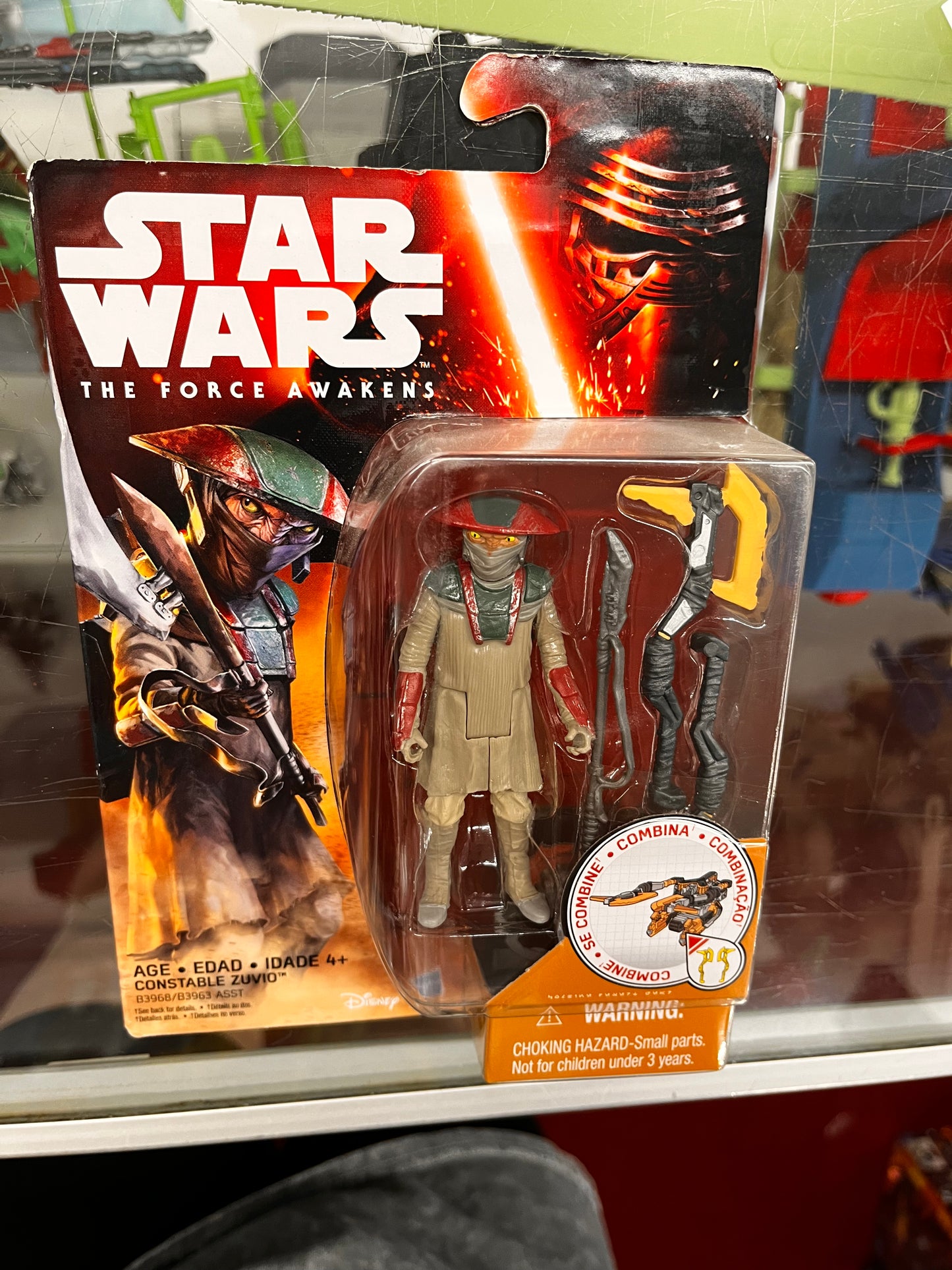 Star Wars Constable Zuvio Action Figure The Force Awakens Hasbro NEW Sealed 2015
